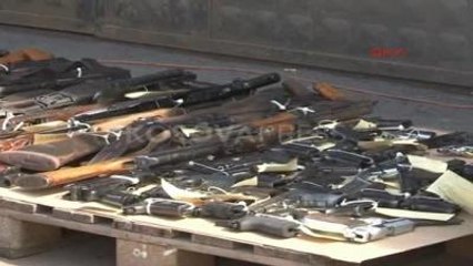 Kosova?da 2 Bin 246 Ruhsatsız Silah İmha Edildi