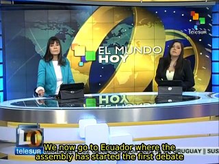 Ecuador debates constitutional changes