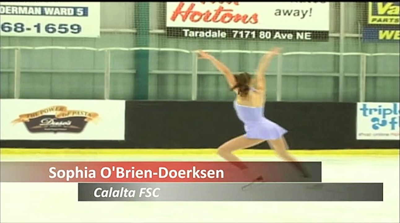Sophie O'Brien-Doerksen - Pre-Novice Women SP