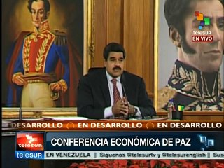 Celebran en Venezuela la Conferencia Económica por la Paz