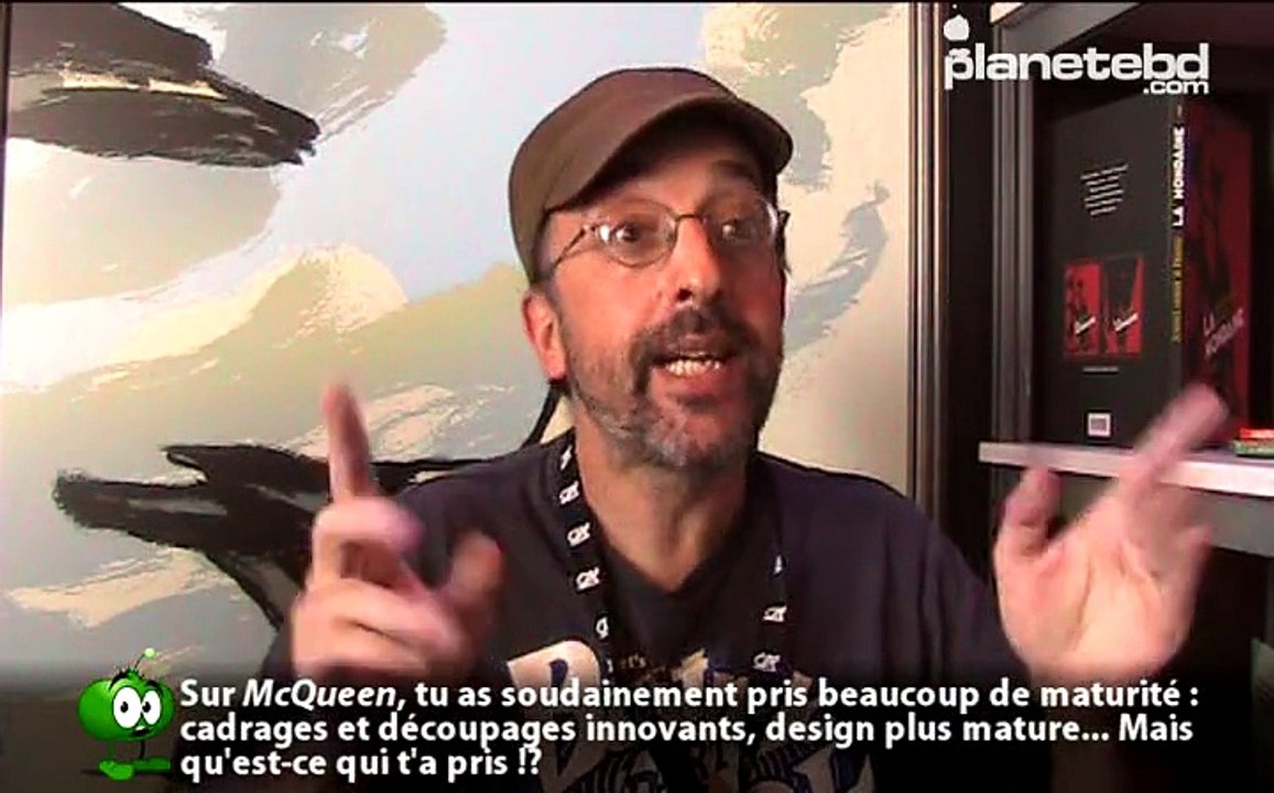 Emilio van der Zuiden en interview pour planetebd.com