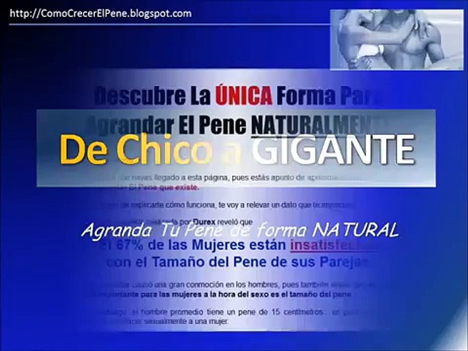 Como Crecer El Pene De Chico A Gigante