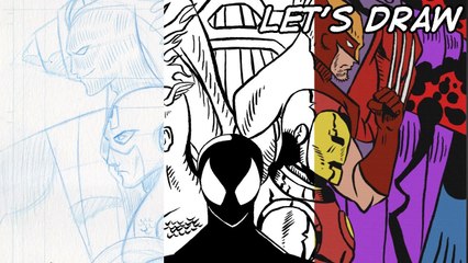 Let's Draw - Secret Wars Variant Cover Commission