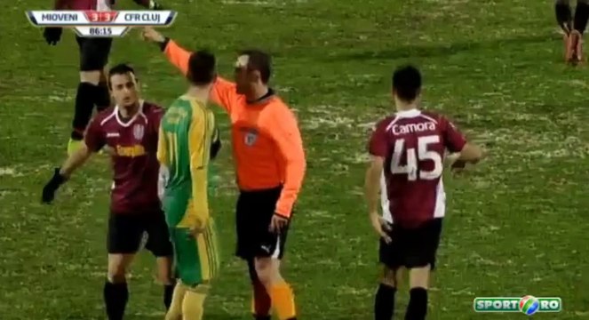Unfair Play! Tade scores after a bad throw-in - CS Mioveni vs CFR Cluj 3-3 (Cupa Romaniei)