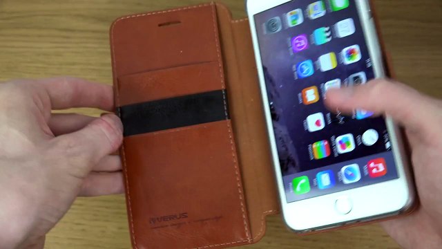 iPhone 6 Plus Verus Leather Case - Review (4K)