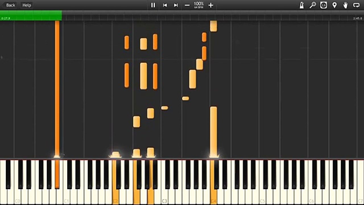 Le Roi Lion Can you feel the love tonight Piano tutorial (Synthesia) Elton John version