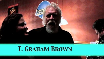 T. Graham Brown cuts an ad for Walkin On The Blvd January 2014 video