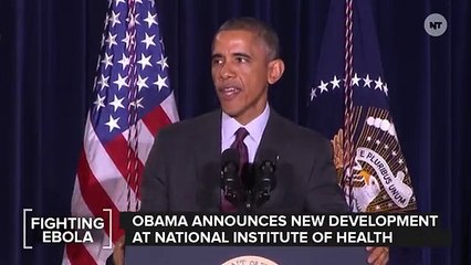 Obama On Ebola Vaccine: We're Working On It