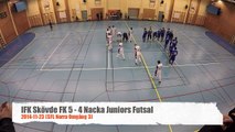 IFK Skövde 5 - 4 Nacka Juniors Futsal (SFL Norr Omgång 3)