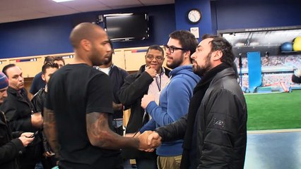 MLS - Henry se despide de periodistas y compañeros