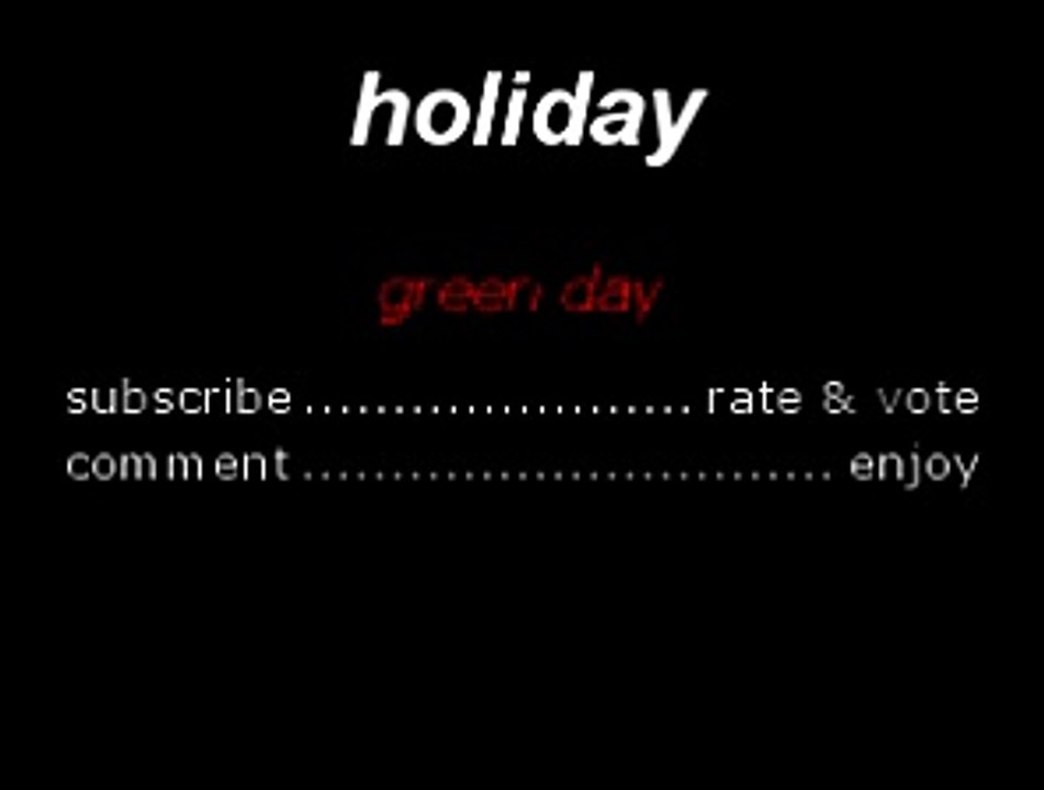 green day - holiday - lyrics(1)