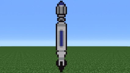 Minecraft Tutorial: How To Make A Sonic Screwdriver (9/10th)