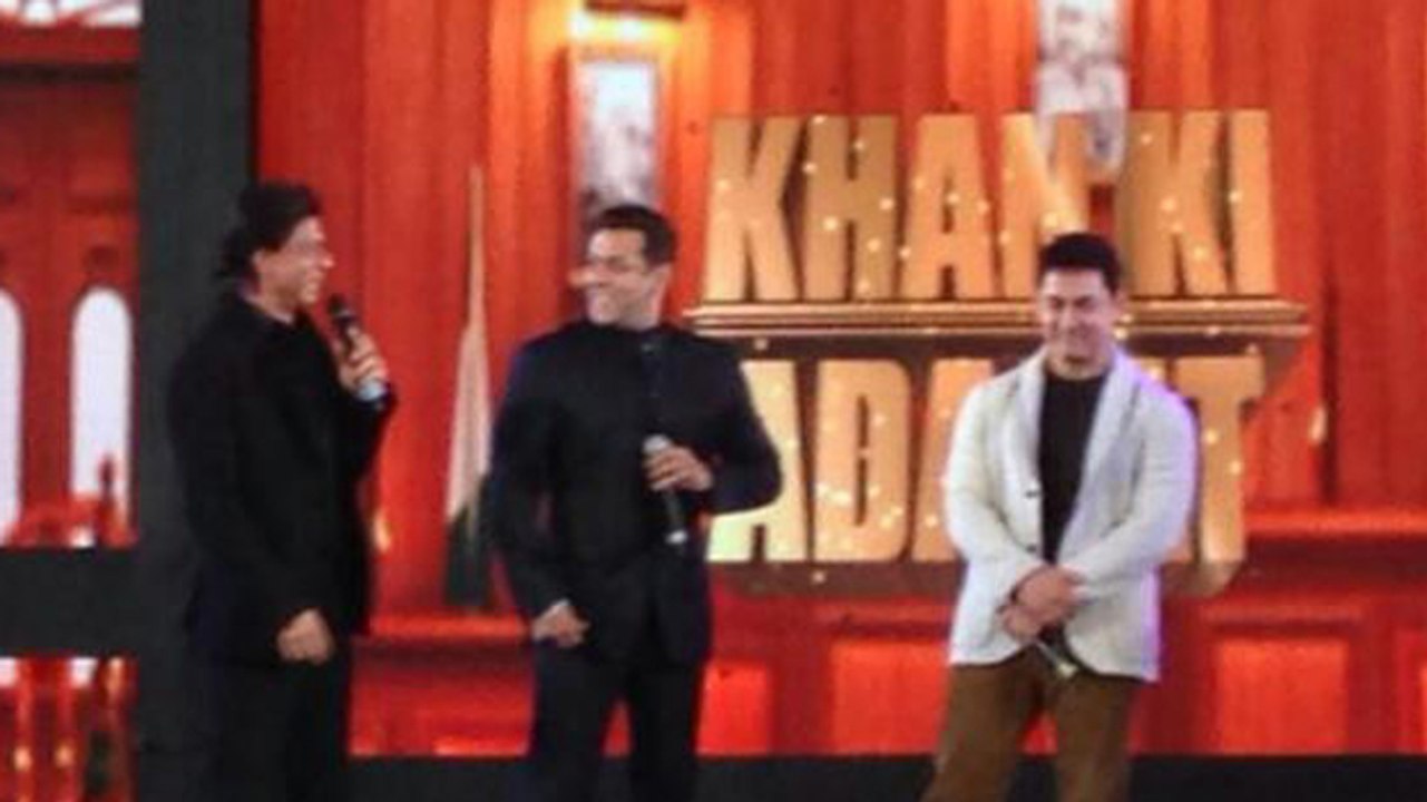 Shahrukh, Aamir & Salman Khan Together | Aap Ki Adalat
