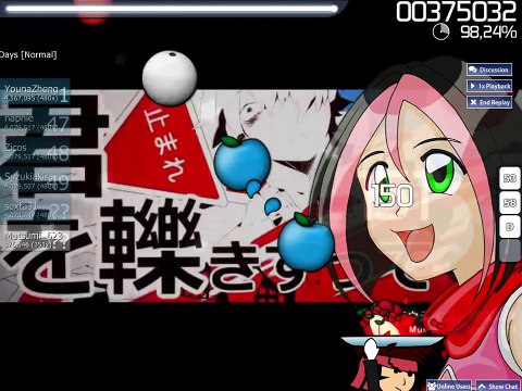 Osu! Replay n°3 : Hatsune Miku - Kagerou Days [Vocaloid]