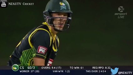 Kruger Van Wyk Hilarious Attempts to Get Back to the Crease HD