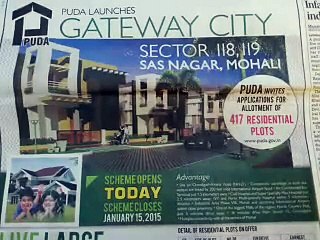 puda gateway city sector 118 119 mohali 9888547532