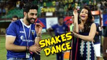 Aishwarya Learns Happy New Year 'Snakes Dance' From Abhishek | ISL