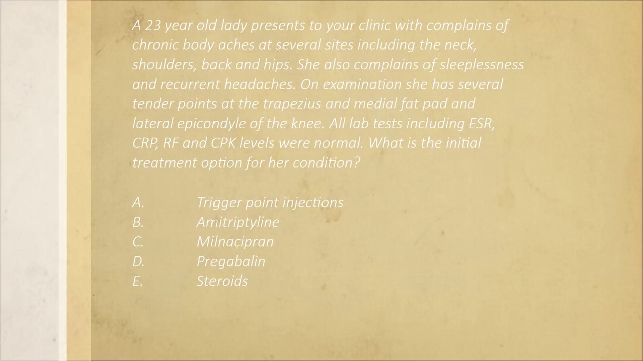 Clinical Case scenarios for USMLE Step 2 CK case four