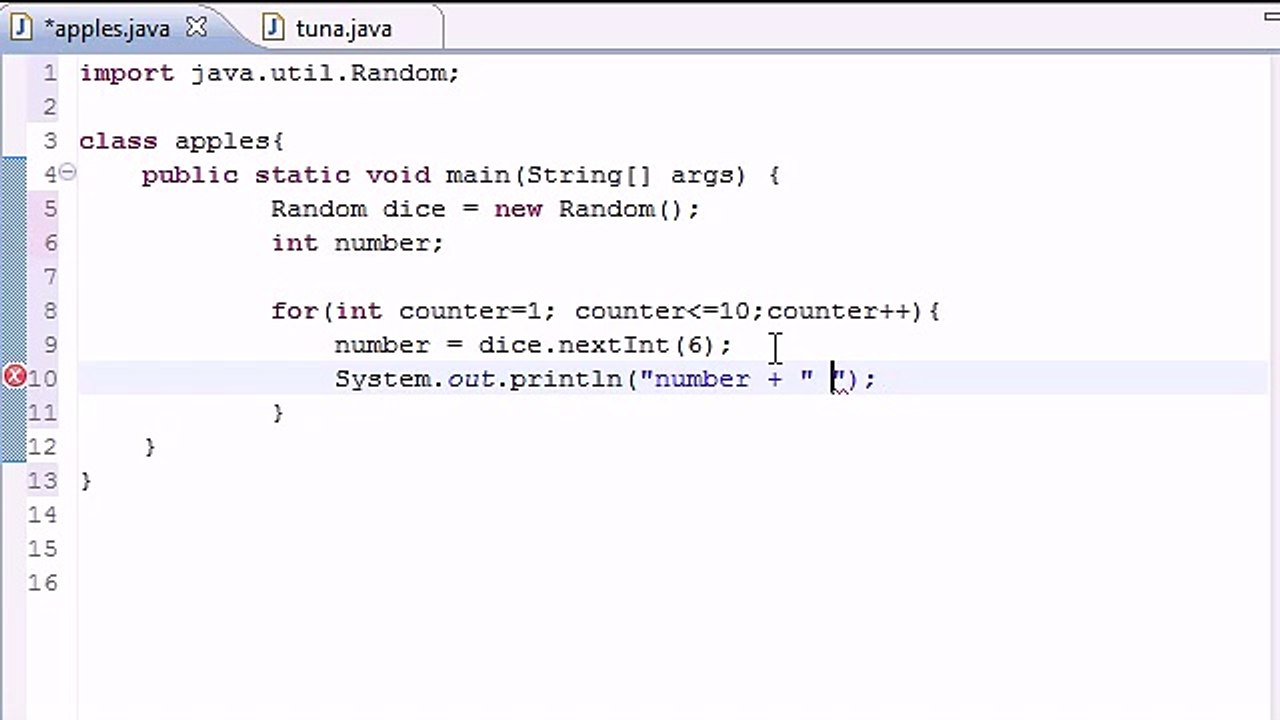 Java Programming Tutorial - 26 - Random Number Generator