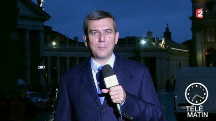 Rome : visite de l'avion papal