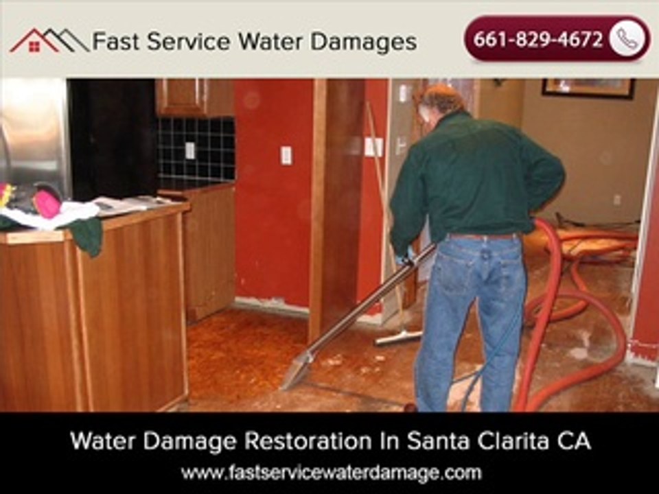 Water Damage Repair Santa Clarita CA, Call- 661-829-4672