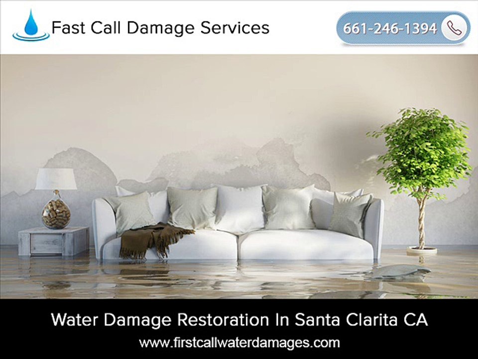 Water Damage Repair Santa Clarita CA, Call- 661-246-1394