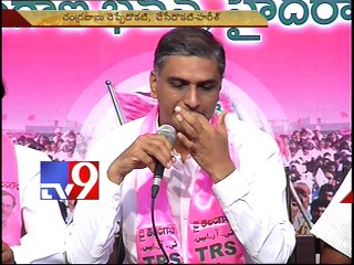 Chandrababu conspires over TS water projects - Harish Rao