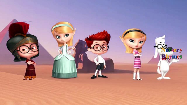 Finger Family Nursery Rhymes Mr Peabody And Sherman Cartoon Animation | Daddy Finger Family Rhymes