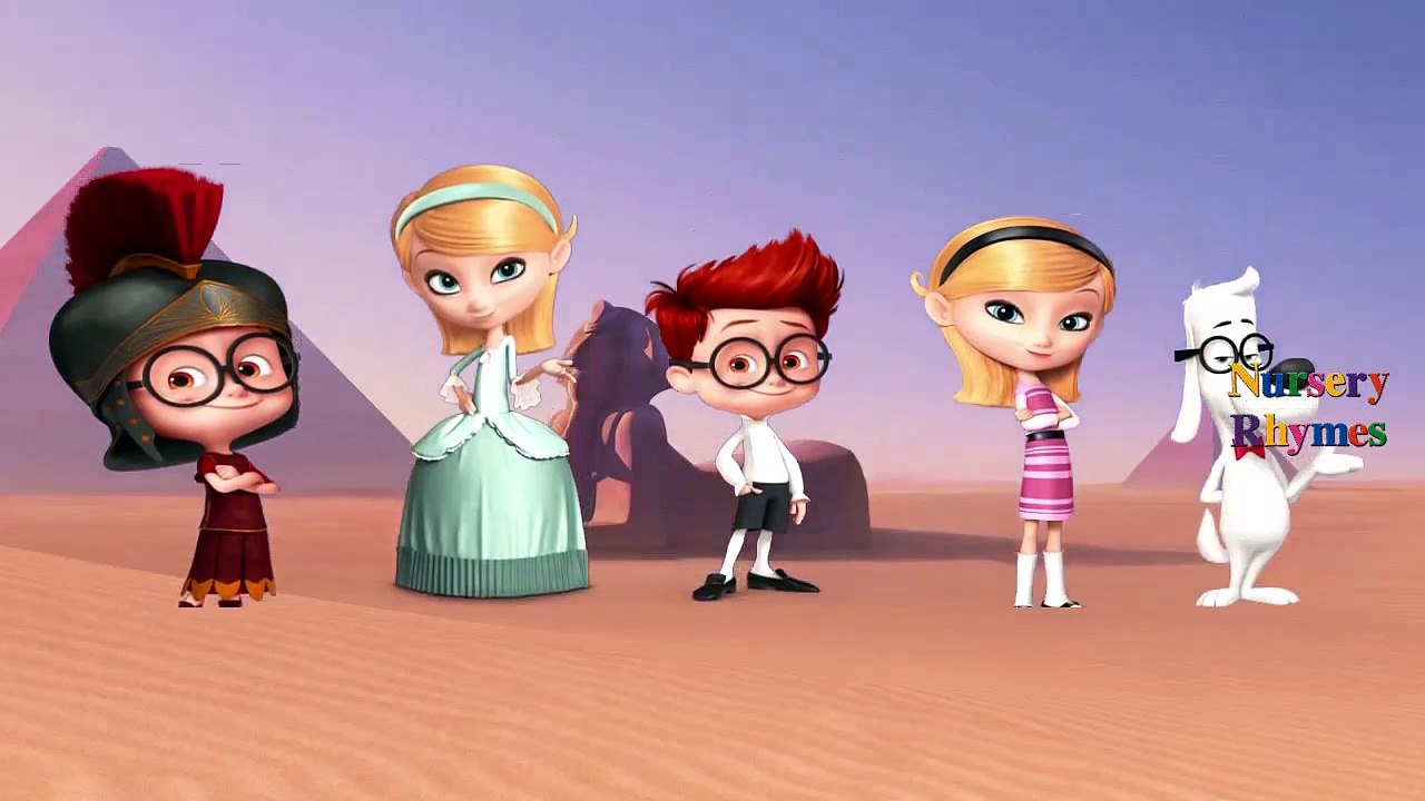 Finger Family Nursery Rhymes Mr Peabody And Sherman Cartoon Animation | Daddy Finger Family Rhymes