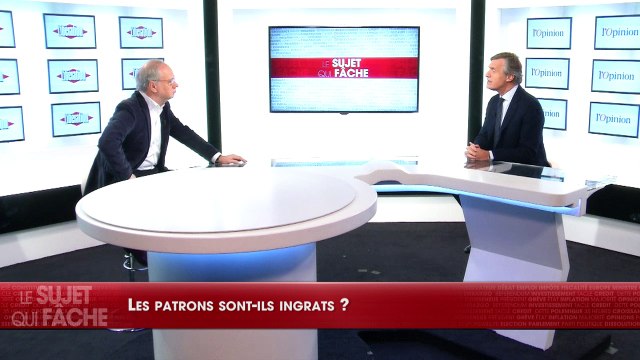 Joffrin : «Pierre Gattaz fait de la politique pour le compte de l'UMP»