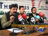 Cable operators press conference in Muzaffarabad-03 Dec 2014