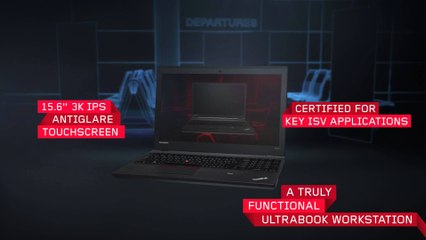Lenovo Announces New Mobile Workstation Laptop ThinkPad W550s