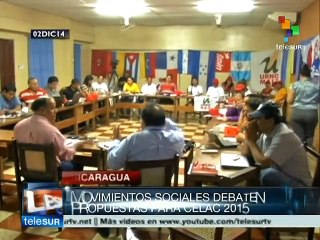 Nicaragua: activistas debaten propuestas para reunión de la CELAC 2015