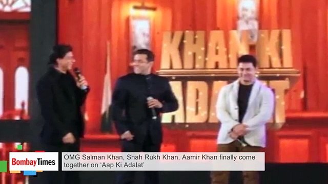 Salman Khan, Shah Rukh Khan and Aamir Khan Finally come Together!
