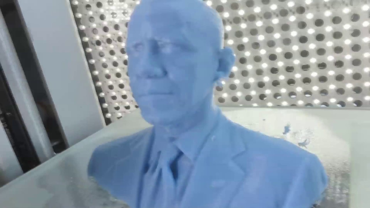 The President, Obama printed in 3D