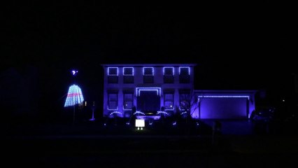 This Buffalo Bills Christmas light show is absolutely insane