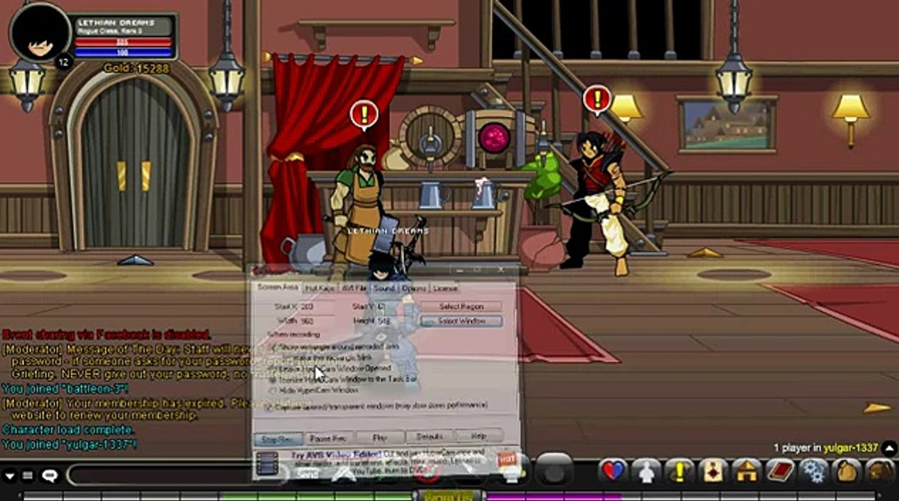 BuySell Accounts - Selling AQW Account. 1