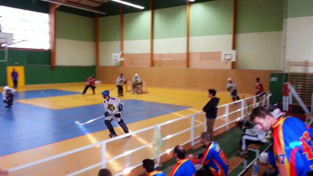 Première journée championnat regional roller in line hockey poitou charentes à Angoulême