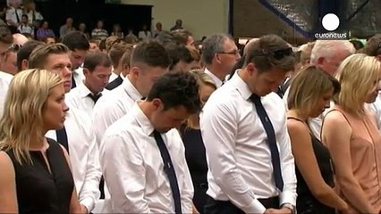 Aυστραλία: Θρήνος στην κηδεία του Φίλιπ Χιουζ