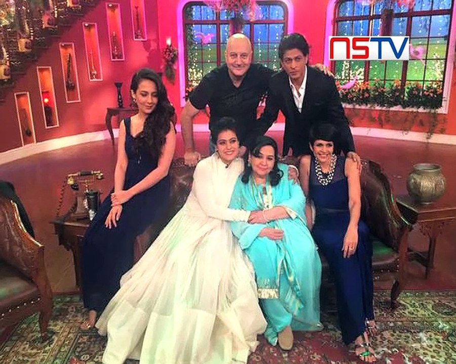Click! SRK -Kajol with Kapil Sharma