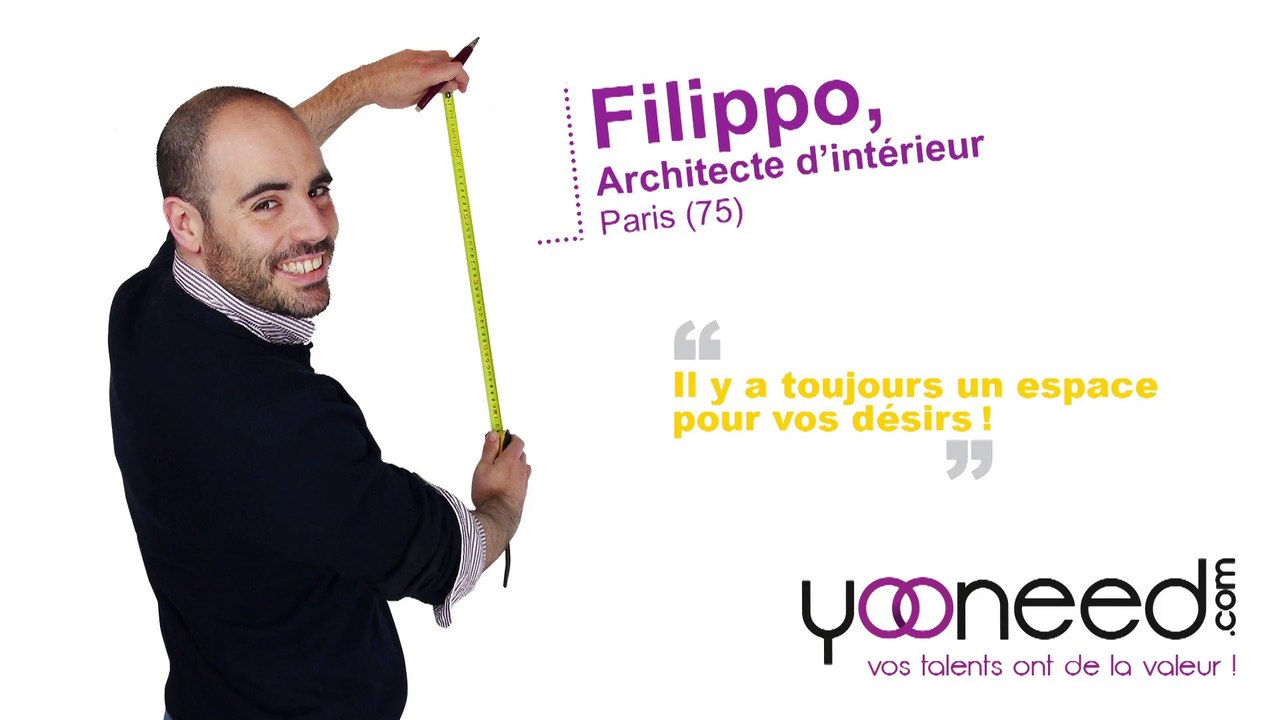 Architecte d'intérieur à Paris (75) avec Filippo - Yooneed