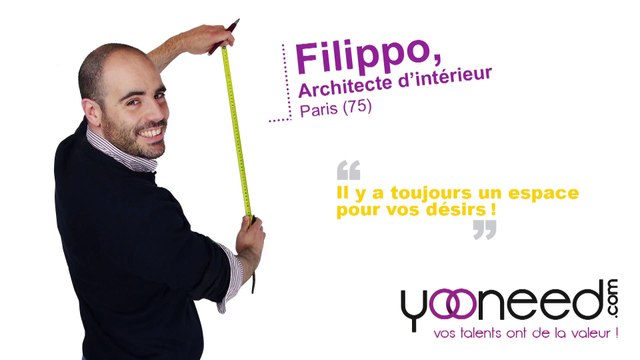 Architecte d'intérieur à Paris (75) avec Filippo - Yooneed