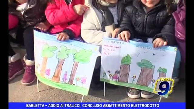 BARLETTA | Addio ai tralicci, concluso abbattimento elettrodotto