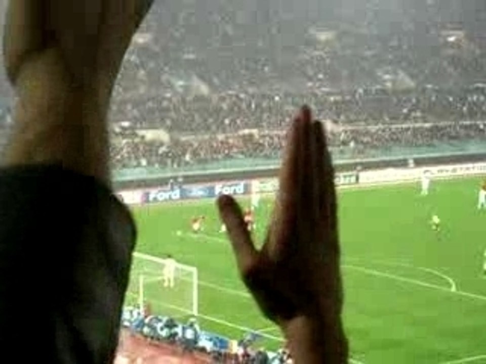 OL Roma faute sur Juninho