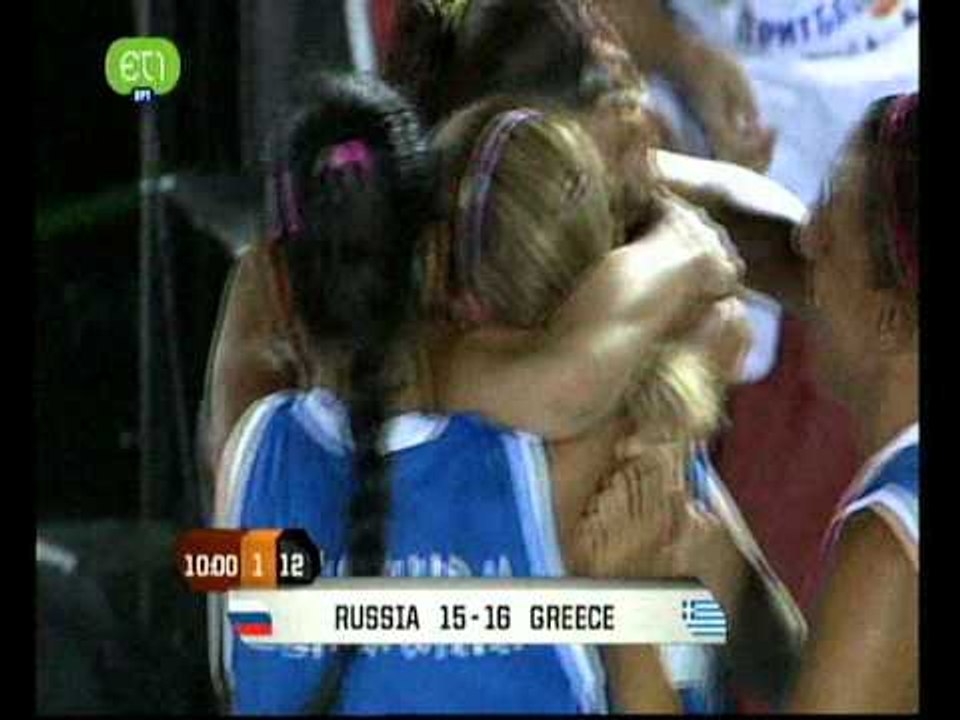 To απίστευτο φινάλε με τo τρίπoντo της Kοσμά Hellas-Russia 16-15