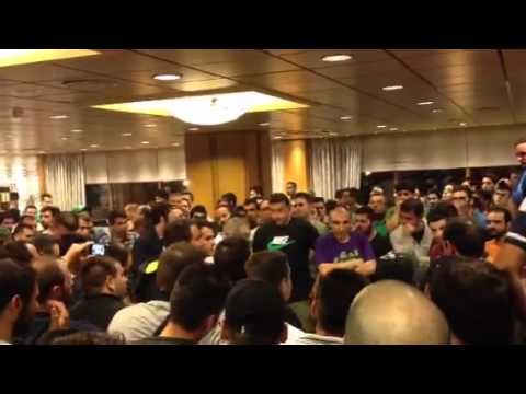 H υποδοχή του Παναθηναϊκού! (4)