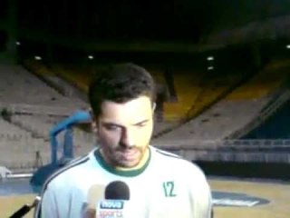 Gazzetta.gr: Ο Τσαρτσαρής πριν απ' το Game 5 με Μακάμπι Τ.Α.