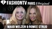 Victoria's Secret Fashion Show 2014-2015 BACKSTAGE:  Maud Welzen & Romee Strijd Exclusive Interview | FTV.com