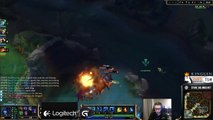 Un gros wombo combo avec Bjergsen - League of legends