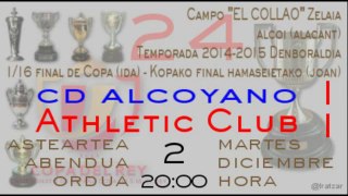 16 Copa (ida): CD Alcoyano 1 - Athletic 1 (2/12/14)